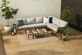 CANVAS Baffin All-Weather Wicker Outdoor/Patio Conversation Set with Custom Fit Cover image 6