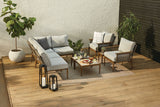 CANVAS Baffin All-Weather Wicker Outdoor/Patio Conversation Set with Custom Fit Cover image 8