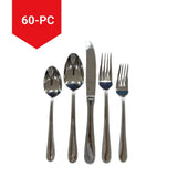 CANVAS Beaded Edge Flatware Set, Serves 12, 60-pc image 2