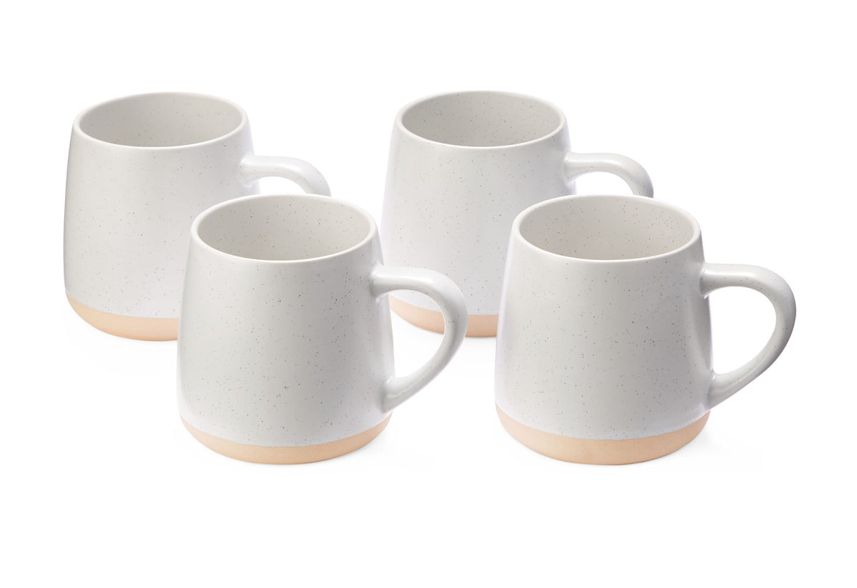 CANVAS Belford Two-Tone Stoneware Mug Set, 12-oz, 4-pk