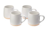 CANVAS Belford Two-Tone Stoneware Mug Set, 12-oz, 4-pk