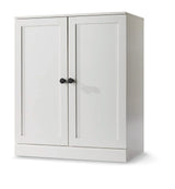 CANVAS Bellevue Modular Stackable Storage Cabinet, White