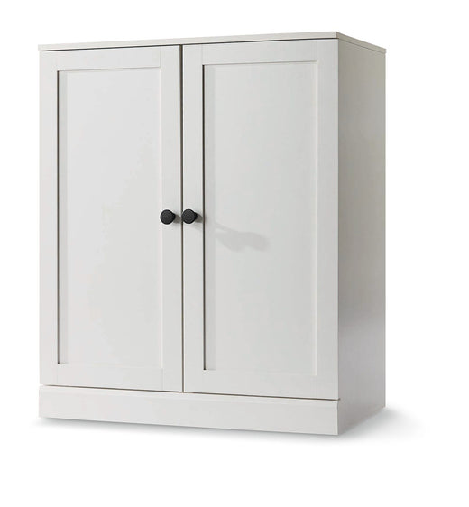 CANVAS Bellevue Modular Stackable Storage Cabinet, White
