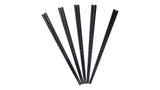 CANVAS Black Dishwasher Safe Chopsticks, Serves 5, 10-pc