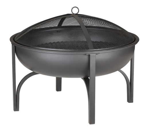 CANVAS Blairmore Outdoor Wood Burning Fire Pit, 29-in, Black