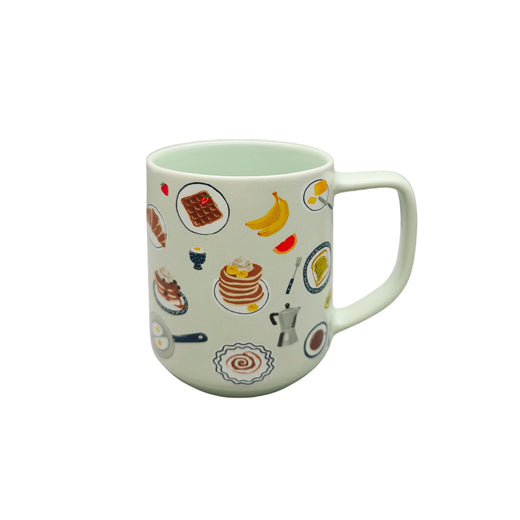CANVAS Breakfast Suite Stoneware Mug, Green, 18-oz