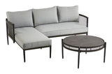 CANVAS Brooks Outdoor Patio Sectional Set, 3-pc, Water/Stain/Fade-Resistant Cushions