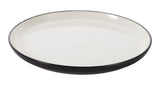 CANVAS Catalone Dinner Plate, 1-pc, Black/White