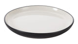 CANVAS Catalone Side Kitchen/Dinner Plate, 1-pc, Black/White