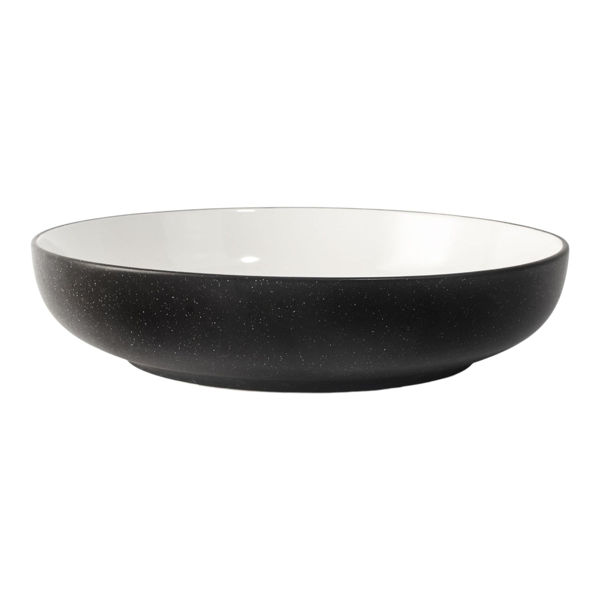 CANVAS Catalone Stoneware 2-Tone Serving Bowl, Black/White