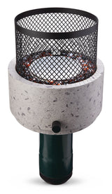 CANVAS Cinder Round Outdoor Tabletop Gas Fire Pit, 11,000 BTU