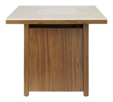 CANVAS Clarke LP Gas Outdoor Fire Table, 40,000 BTUs, 30-in, Brown image 2