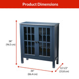 Canvas Dryden Accent Cabinet, Navy image 5