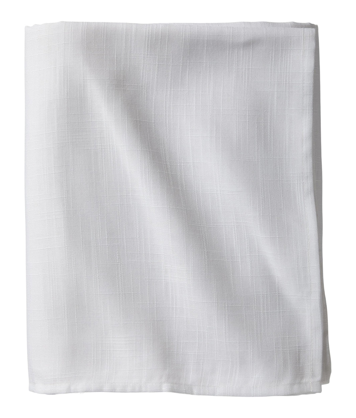 CANVAS Essential Oatmeal Table Cloth, White, 60-in Width