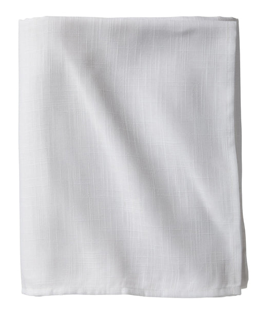 CANVAS Essential Oatmeal Table Cloth, White, 60-in Width