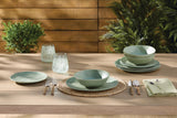 CANVAS Everyday Dinnerware Set, BPA-Free, Sage Green, 12-pk image 3
