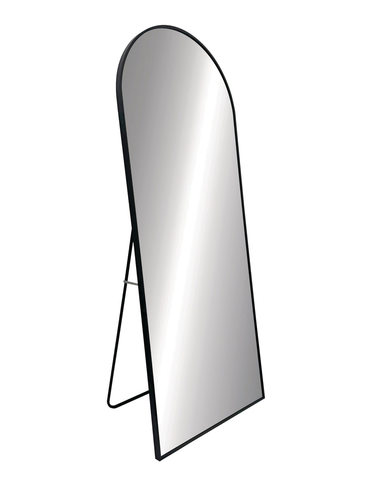 Canvas Faro Black Arch Miror with Stand, 24 x 60-in