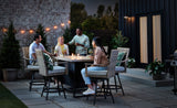 CANVAS Granville Fire Outdoor Dining Set with Water/Stain/Fade-Resistant Cushions, 7-pc image 3