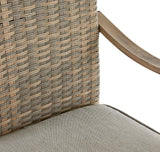 CANVAS Granville Fire Outdoor Dining Set with Water/Stain/Fade-Resistant Cushions, 7-pc image 8
