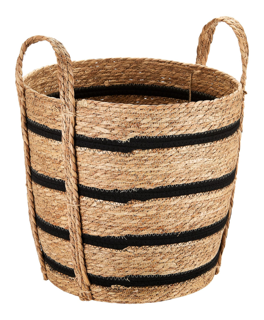Canvas Henry Tall Woven Cotton Rope Storage Basket