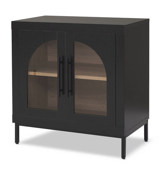 Canvas Hinton Cabinet, Black