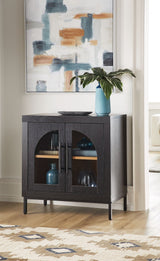 Canvas Hinton Cabinet, Black image 4