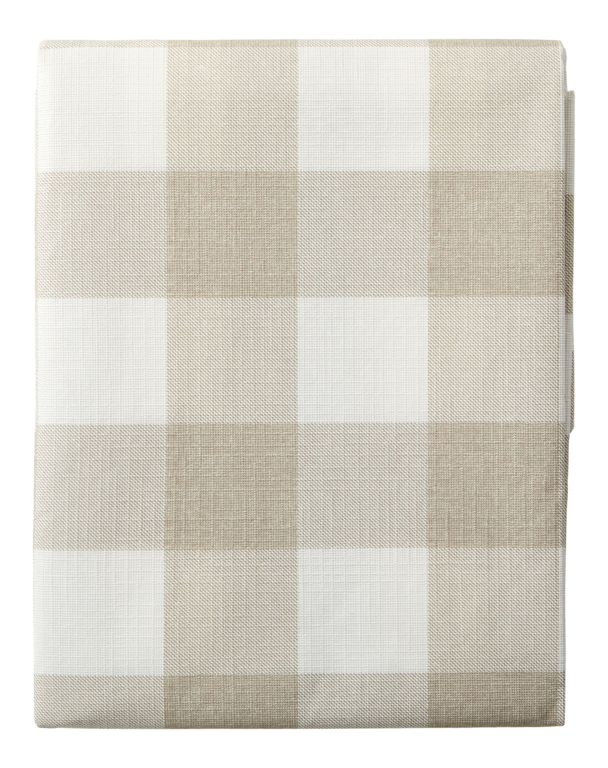 CANVAS Indoor/Outdoor Plaid PEVA Table Cloth, 60-in x 84-in