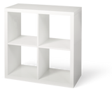 CANVAS Invermere 4-Cube Storage Organizer, Bookcase/Bookshelf, White