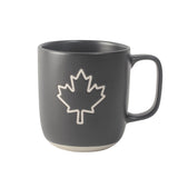 CANVAS Leaf Stoneware Mug, 13-oz