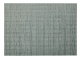 CANVAS Lurex Rectangle Textilene Woven Placemat, Sage, 13-in x 18-in, 4-pk image 3