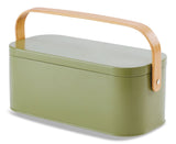 CANVAS Metal Gardening Storage Container, Iron, Green