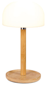 CANVAS Outdoor Rechargable Bamboo Mushroom Lamp, Multiple Colour Modes image 2