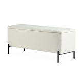 Canvas Picton Storage Bench, White image 5