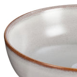 CANVAS Reactive Glaze Dinner Bowl, 1-pc, White with Reactive Glaze image 3