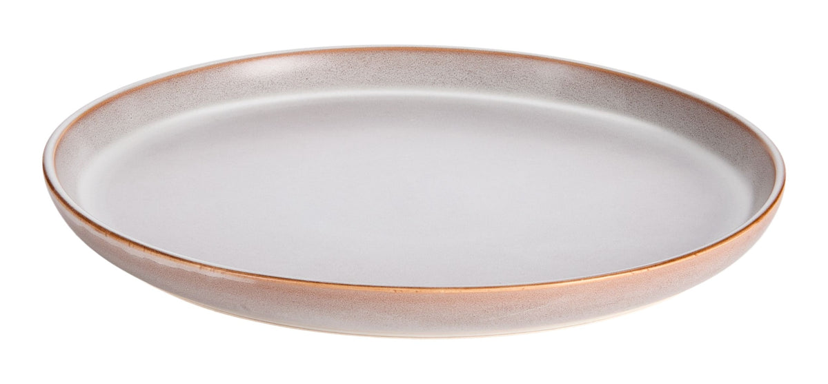 CANVAS Reactive Glaze Dinner Plate, 1-pc, White