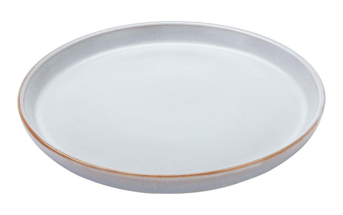 CANVAS Reactive Glaze Side Plate, 1-pc, White