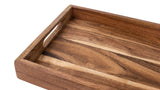 CANVAS Rectangular Wood Serving Tray with Round Handles, 18-in image 3