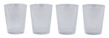 CANVAS Ribbed DOF Dinner Glass Set, Lead-free, 4-pc image 3