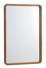 CANVAS Springside Pearwood Rectangular Wall Mirror, Brown, 24 x 36-in image 2