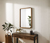 CANVAS Springside Pearwood Rectangular Wall Mirror, Brown, 24 x 36-in image 7