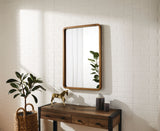 CANVAS Springside Pearwood Rectangular Wall Mirror, Brown, 24 x 36-in image 8