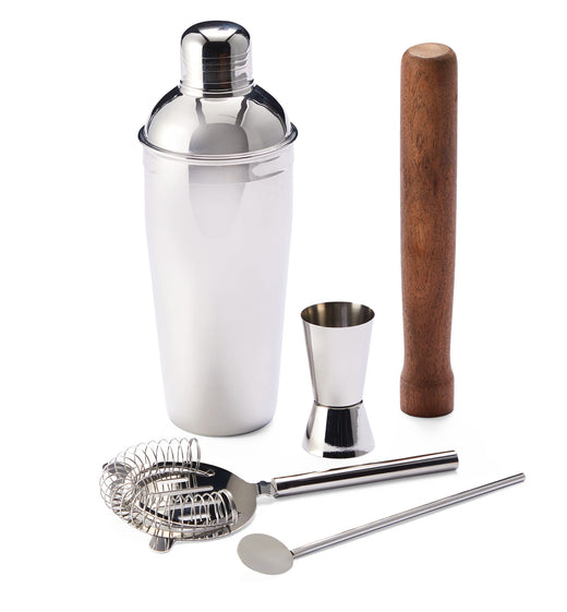 CANVAS Stainless Steel Cocktail Making Set, 5-pc