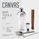 CANVAS Stainless Steel Cocktail Making Set, 5-pc image 3