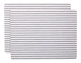 CANVAS Striped Rectangle Cork Placemat Set, Multi-Coloured, 11-in x 15-in, 2-pk