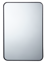 CANVAS Truro Metal Rectangular Wall Mirror, Black, 20 x 30-in image 3