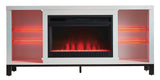 CANVAS Waldon Media Fireplace, 60-in