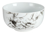 CANVAS Wild Rose All Purpose Bowl, 1-pc, White, Dishwasher & Microwave Safe