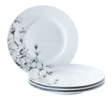CANVAS Wild Rose Side Plate, 1-pc, White, Dishwasher & Microwave-Safe,