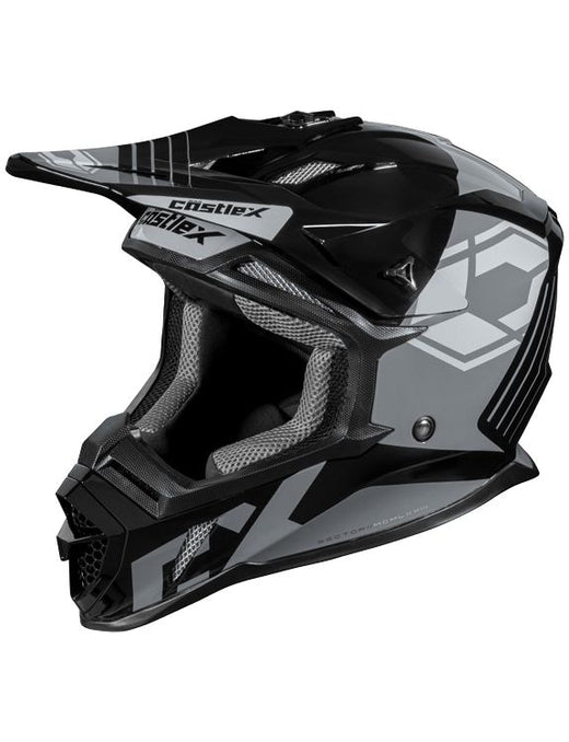 Castle X CX200 Sector MX Helmet, Grey