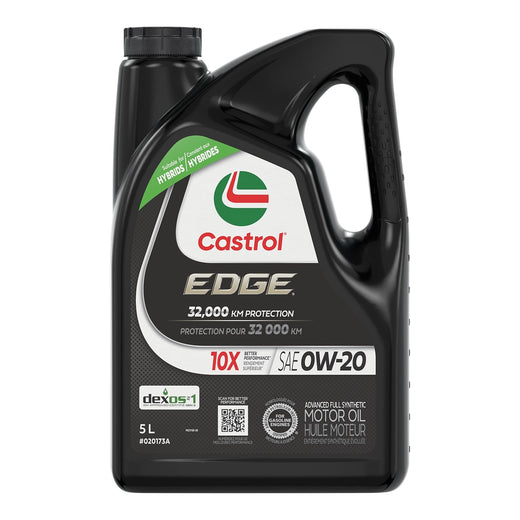 Castrol EDGE 0W20 Advanced Synthetic Engine/Motor Oil, 5-L